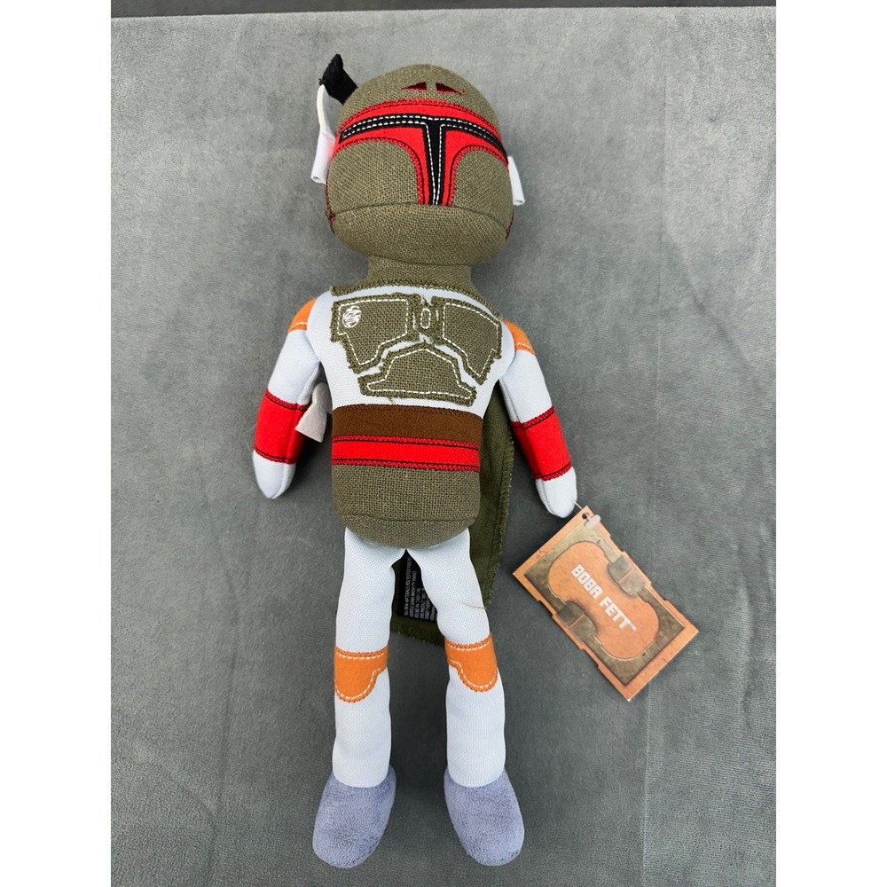 NEW Star Wars Boba Fett Plush Disney Parks Galaxys Edge Toy Inch
